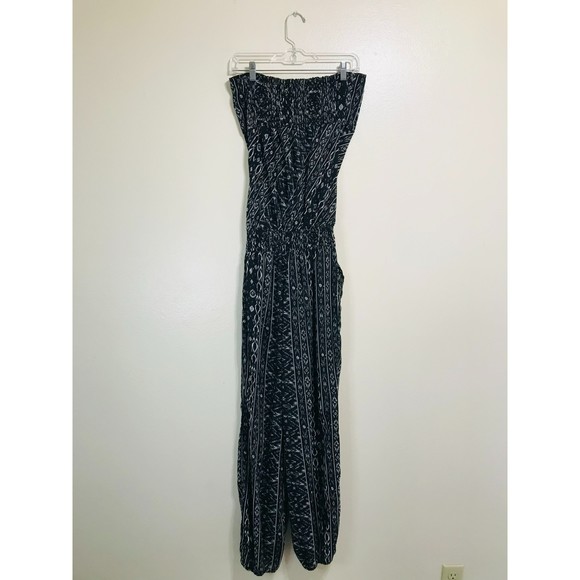 Blugirl Black/White Bandeau Halter Jumpsuit, Size L - Picture 6 of 6